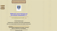 Desktop Screenshot of doerrenbacher-heimatbund.de